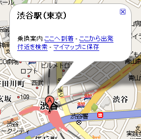 gmap infowindow